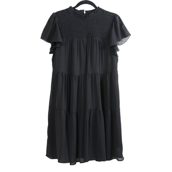 A-line Tiered Mini Summer Dress - Picture 2 of 16